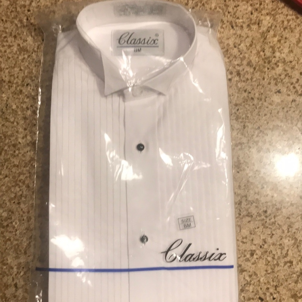 Boys tuxedo shirt